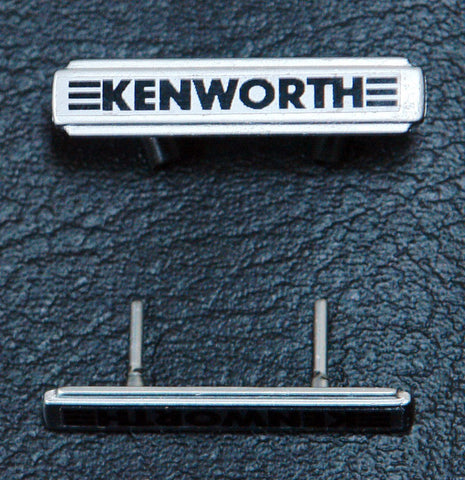 Kenworth Emblem, Chrome - for side of hood