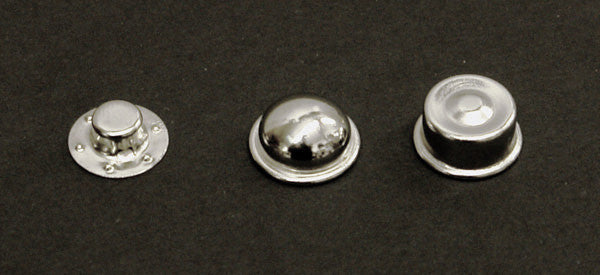 Hub Cap - Chrome - Available in 3 Styles.