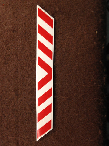 Decal - Bumper decal - red stripes (Original 1950's Style)