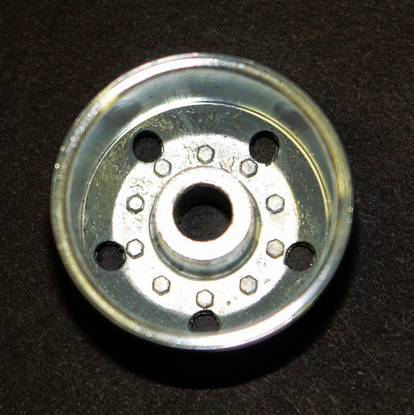 Wheel - 5 hole Budd wheel - Chrome or Unfinished