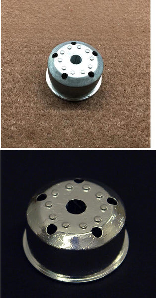 Wheel - 5 hole Budd wheel - Chrome or Unfinished